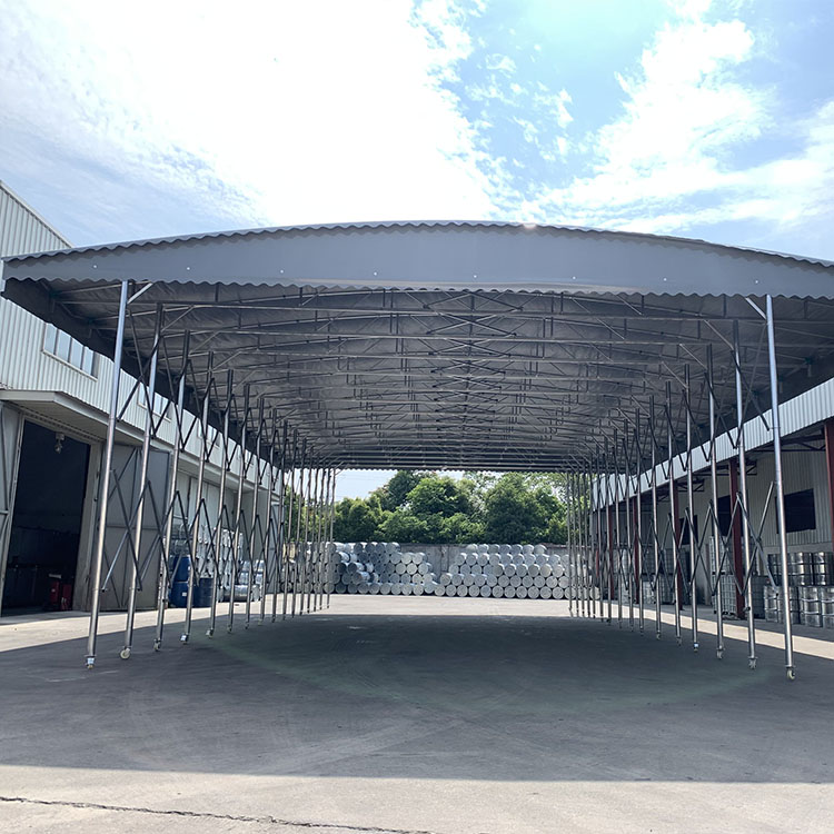 泰州电动/移动推拉棚