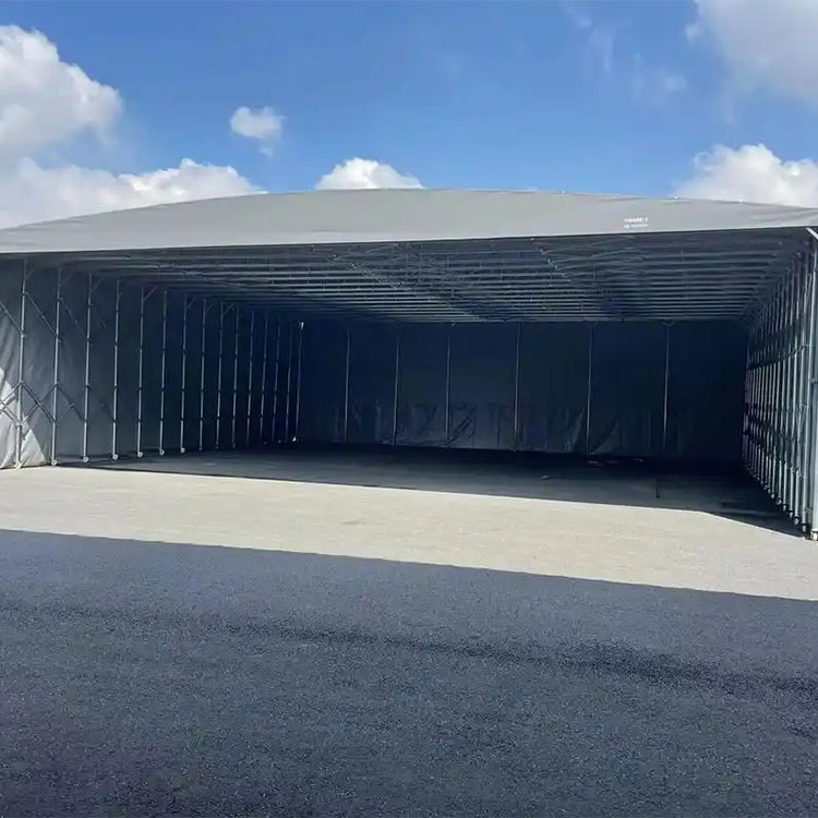 泰州电动/移动推拉棚