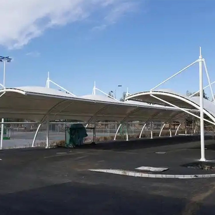 泰州膜结构电动车棚