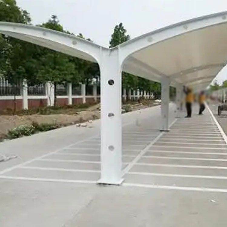 泰州膜结构电动车棚